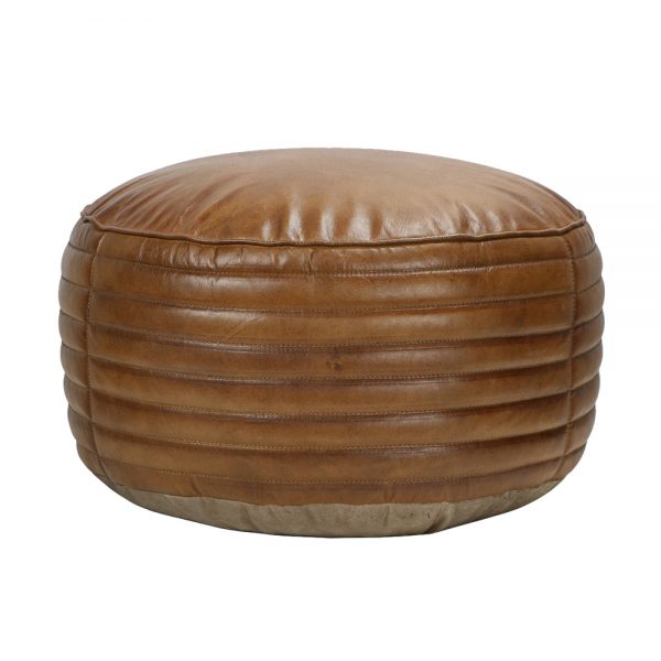 Blue Ocean Traders - Tachshop Footstool Round - side view