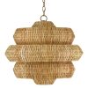 Currey and Company Antibes Chandelier small off