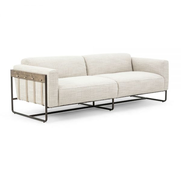 Four Hands Ella Sofa Gable Taupe - Side View