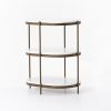 Four Hands Felix Oval Nightstand - side view