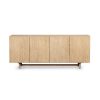 Four Hands Mika Dining Sideboard - White Washed Oak Veneer - front view
