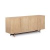 Four Hands Mika Dining Sideboard - White Washed Oak Veneer - side view