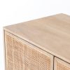 Four Hands Carmel Sideboard in Natural Mango - Top Detail View